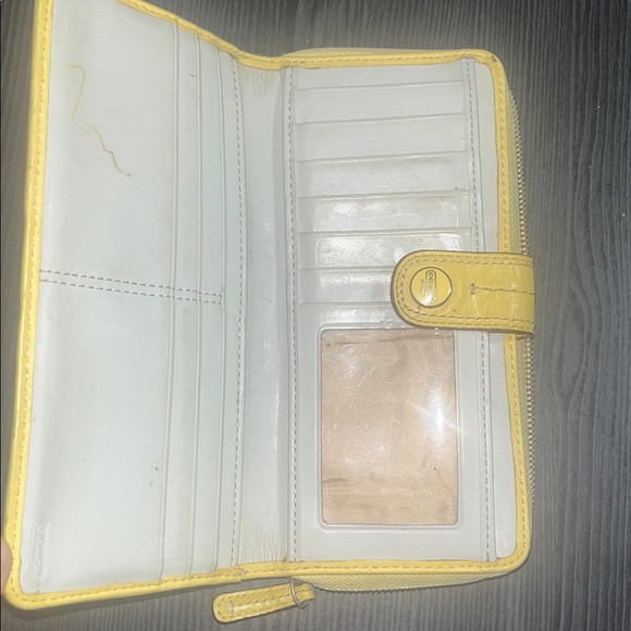 Coach embroidered Long wallet - Picture 9 of 14